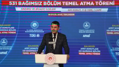 Murat Kurum: Cumhuriyet tarihinin en büyük sosyal konut projesini Balıkesir'e müjdeliyoruz