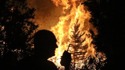 Antalya'da orman yangını