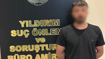 Bursa'da uyuşturucu tacirine tuvalette suçüstü