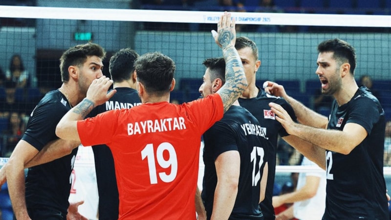 A Milli Erkek Voleybol Takımı, Dünya Şampiyonası'nda tarihe geçmek için sahada