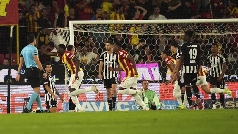 Beşiktaş, Göztepe'ye yenildi