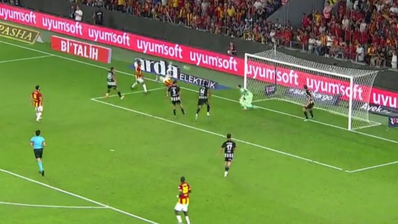 Ibrahim Sabra'dan Beşiktaş'a röveşata golü!