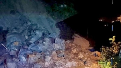 Giresun'da sağanak etkili oluyor