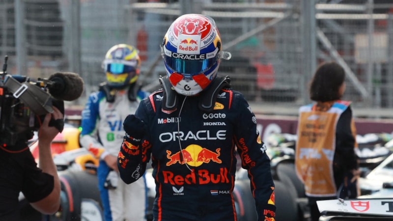 Formula 1 Azerbaycan Grand Prix'sinde pole pozisyonu Max Verstappen'in