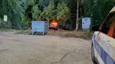 Kayseri'de alkollü sürücü polisten kaçmak isterken fidanlığa daldı