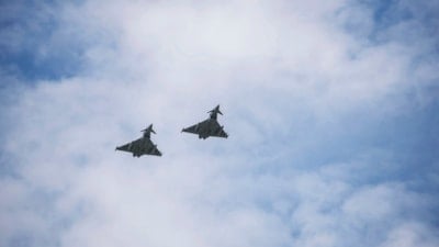 İngiliz savaş uçakları, Polonya üzerinde devriye uçuşu gerçekleştirdi