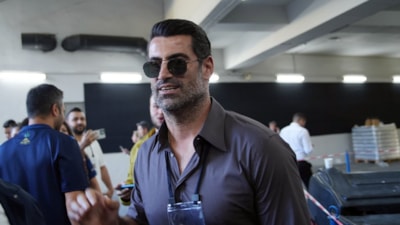 Volkan Demirel, başkanlık seçimi için stadyuma geldi