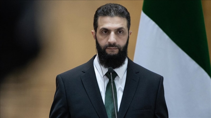 Suriye Devlet Başkanı Ahmed eş-Şara'dan uluslararası topluma tepki