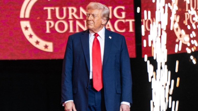 ABD Başkanı Trump, Charlie Kirk için düzenlenen anma törenine katıldı