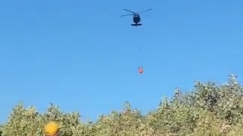 Diyarbakır'daki örtü yangını 2'nci gününde söndürüldü