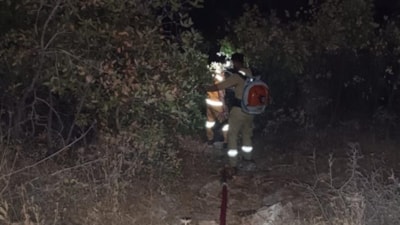 Diyarbakır’da aynı bölgede tekrar orman yangını çıktı