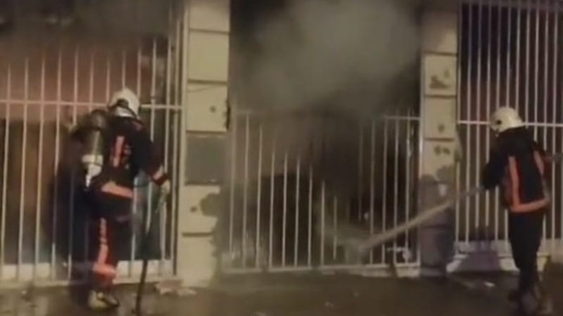 Malatya’da tekstil atölyesinde korkutan yangın