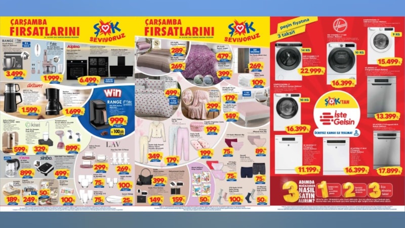 ŞOK’tan yüzde 50’ye varan indirim fırsatı: Yetişen kapacak