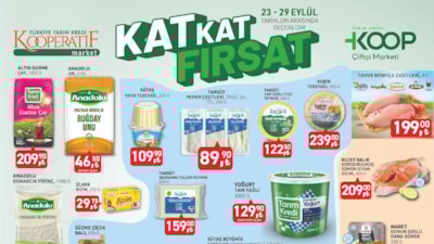 Tereyağı şenliği başladı! Tarım Kredi'de son eylül fırsatları: 109 TL'den itibaren...