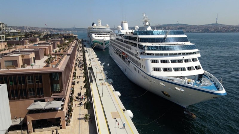 Kruvaziyer turizminde tarihi yükseliş