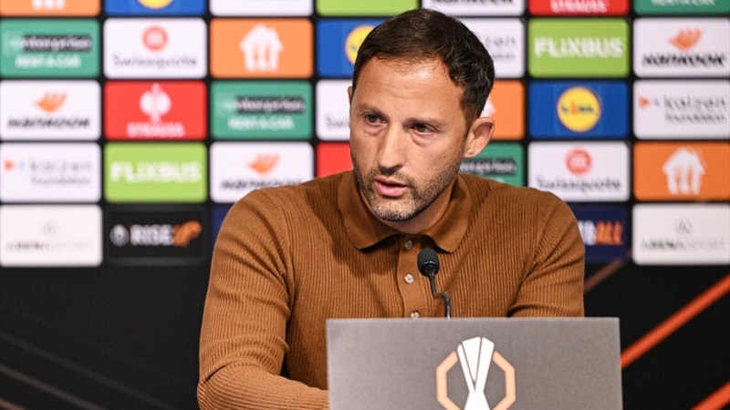 Domenico Tedesco'nun cevabı Dinamo Zagreb'in hocasını şaşırttı