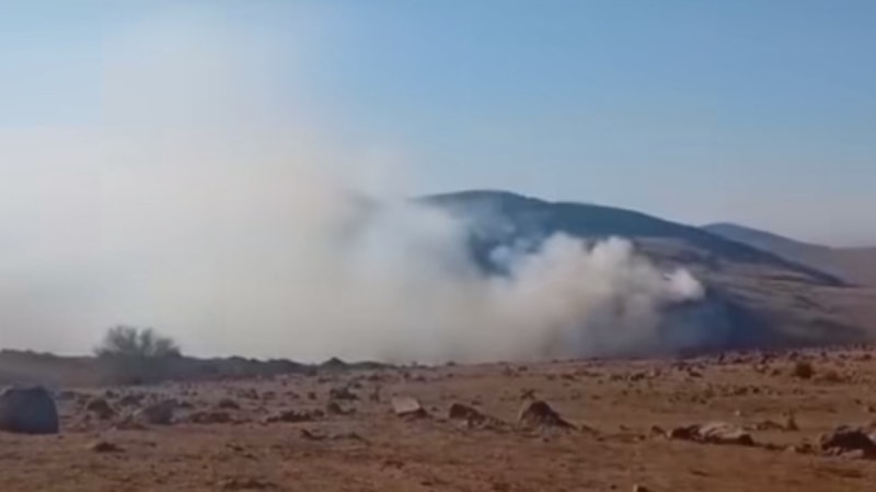 Çankırı'da orman yangını paniği