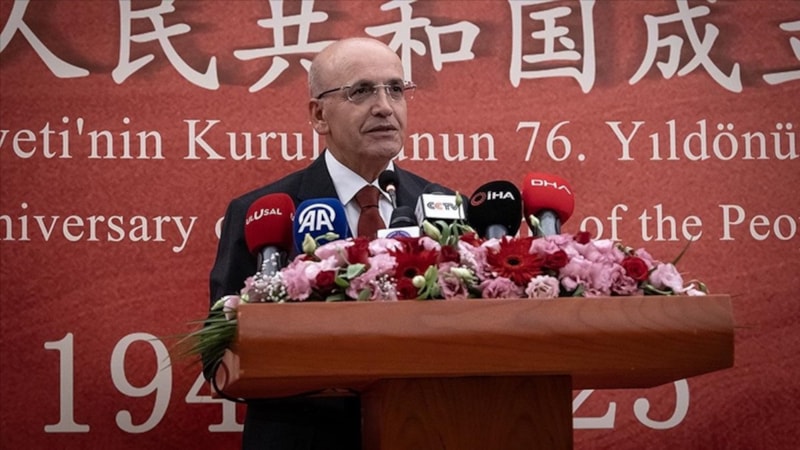 Mehmet Şimşek: Çin, Türkiye'nin en büyük ikinci ticaret ortağı