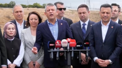 Özgür Özel'den Beyaz Saray zirvesine eleştiri: Filistin’in F’si yok