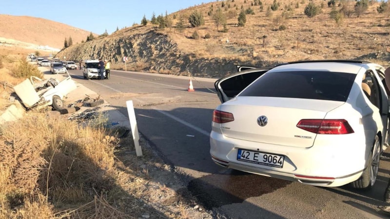 Konya'da iki kardeşin öldüğü kazada acı detay