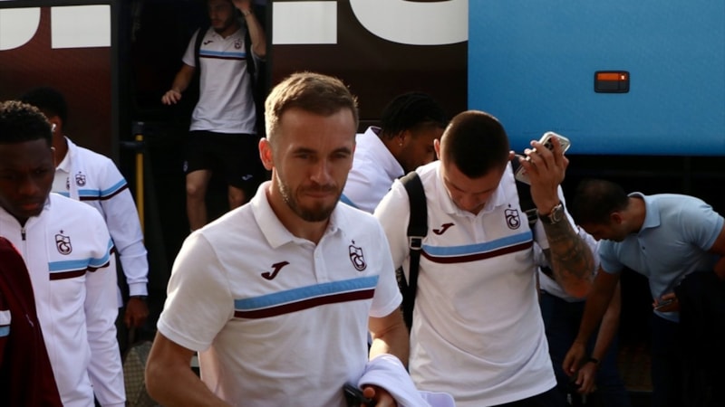 Trabzonspor kafilesi, İstanbul'a gitti!
