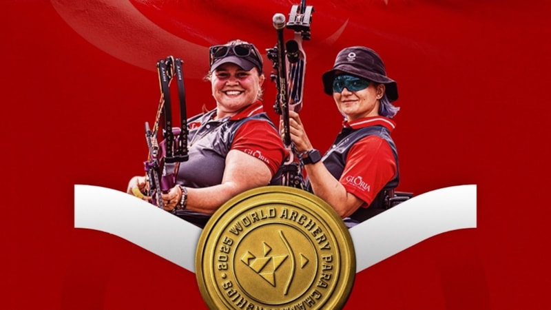 Okçulukta Makaralı Yay Kadın Milli Takımı dünya şampiyonu oldu