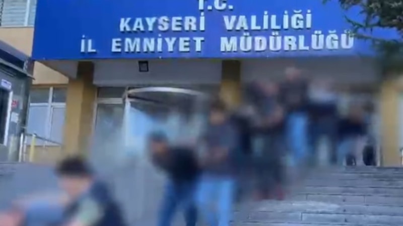 Kayseri'de arananlara yönelik operasyon