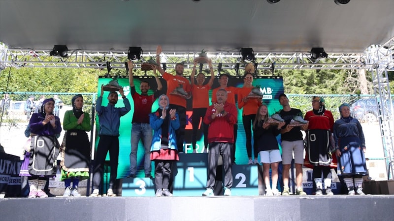 Rize'deki Kaçkar by UTMB maratonunda ödüller sahibini buldu