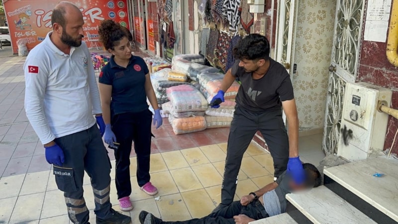 Adıyaman'da madde bağımlısı yolda baygın bulundu