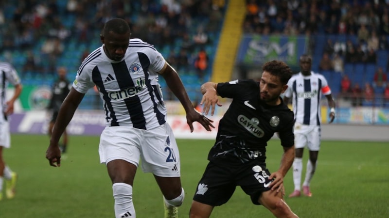 Kasımpaşa, Rizespor'u son dakika golüyle yendi