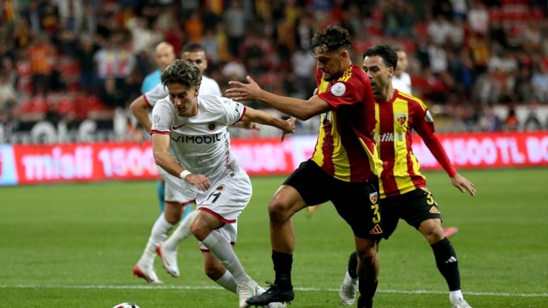 Kayserispor - Gençlerbirliği maçında kazanan çıkmadı