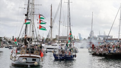 Küresel Sumud Filosu'nun Gazze'ye 3-4 gün içinde ulaşması planlanıyor