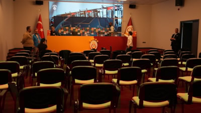 Galatasaray'ın Kemerburgaz'daki tesislerine basın merkezi yapıldı