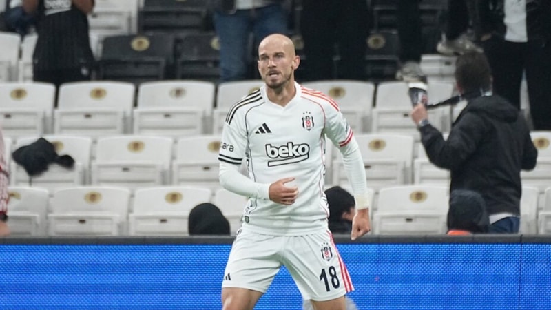 Vaclav Cerny, Beşiktaş formasıyla ilk golünü kaydetti