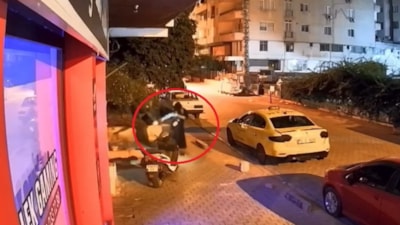 Mersin'de iş yerine ateş açıp patenle kayarak kaçtı: Tutuklandı