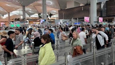 İstanbul'daki havalimanlarında uçan yolcu sayısı Türkiye nüfusundan fazla