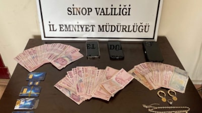 Sinop'ta sahte altın dolandırıcıları yakalandı