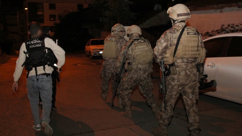 Kocaeli'de uyuşturucu operasyonlarında 86 şüpheli tutuklandı