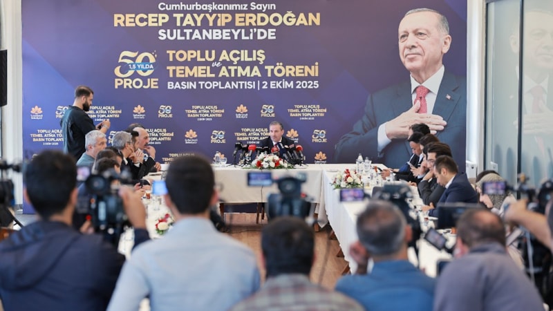 Cumhurbaşkanı Erdoğan Sultanbeyli'de 50 projenin açılışını yapacak