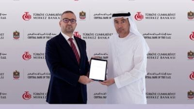 TCMB ile BAE Merkez Bankası arasında üç anlaşma