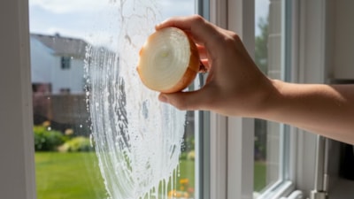 Pencereye yarım soğan sürün, tek hamlede yok ediyor