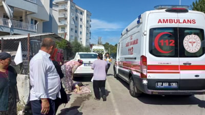 Antalya'da küçük kız, öğrenci servisinin altında kaldı