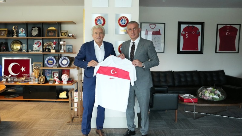 Servet Yardımcı, İbrahim Hacıosmanoğlu'nu ziyaret etti