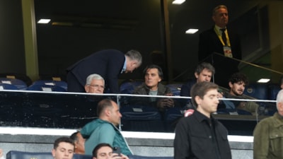 Bakan Bak ile Montella, Fenerbahçe - Nice maçını izledi