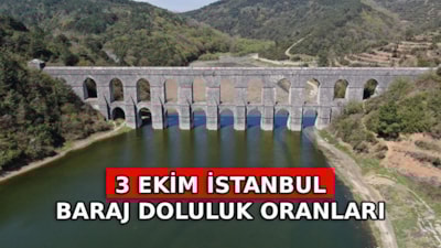 Barajlardaki son durum: İstanbul’da barajlar doldu mu? İSKİ baraj doluluk oranları