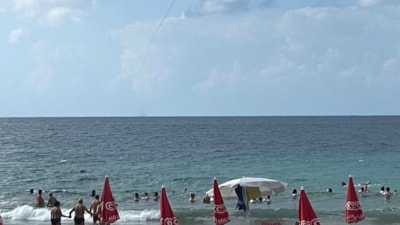 Antalya açıklarında hortum