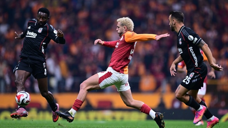 Galatasaray - Beşiktaş derbisinde kazanan yok!
