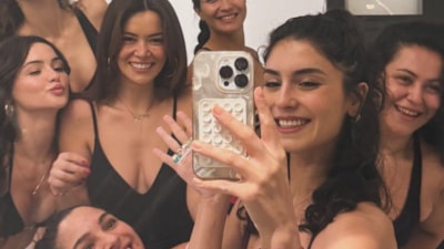 Oyuncu Tuba Büyüküstün, Paris Moda Haftası kombini! Sosyal medyada yorum yağdı