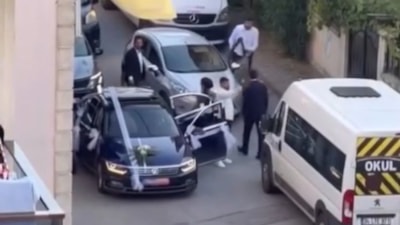 İstanbul'da gelin alma merasiminde av tüfeği ve tabancalarla havaya ateş açıldı