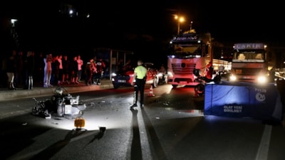 Muğla'da iş makinesiyle çarpışan motosikletin sürücüsü öldü